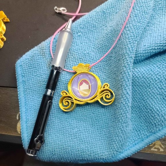 Disney necklace, Disney princess, Cinderella